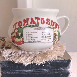 Vintage Tomato Soup Mug/Bowl